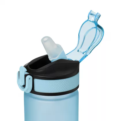 Бутылка для воды Флип мини (Flip mini), голубая, фото 3