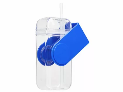 Бутылка для воды JUICY DRINK BOX, синий (Р), фото 3