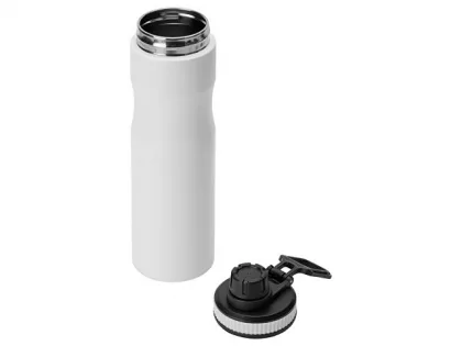 Бутылка для воды «Supply» Waterline, нерж сталь, 850 мл, белый, фото 4