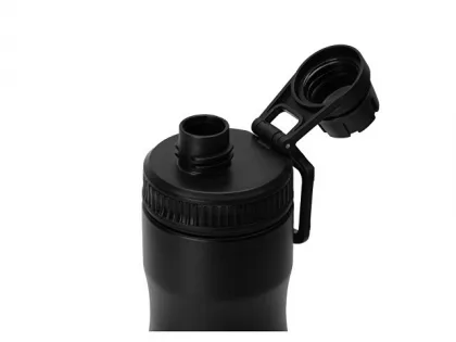 Бутылка для воды «Supply» Waterline, нерж сталь, 850 мл, черный, фото 3