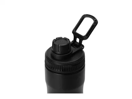 Бутылка для воды «Supply» Waterline, нерж сталь, 850 мл, черный, фото 2