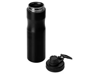 Бутылка для воды «Supply» Waterline, нерж сталь, 850 мл, черный, фото 4