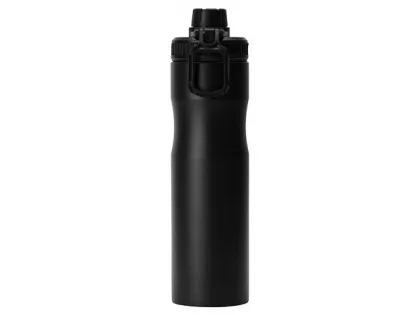 Бутылка для воды «Supply» Waterline, нерж сталь, 850 мл, черный, фото 7
