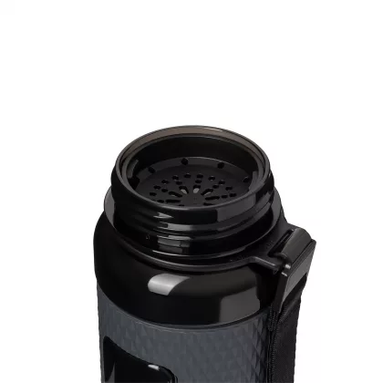 Бутылка для воды Вектор (Vector), черная, фото 7