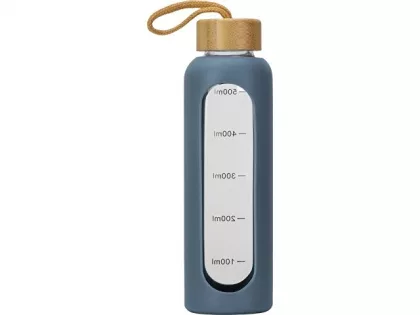 Бутылка из боросиликатного стекла "Hangy", 550 мл, антрацит, фото 5