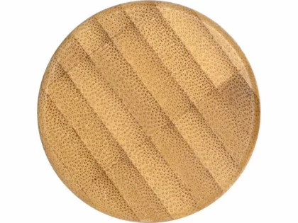 Бутылка из переработанного пластика "Kato Bamboo" с бамбуковой крышкой, 500 мл, фото 6