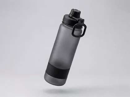 Бутылка «Misty» с ручкой, 850 мл, черный