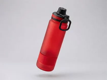 Бутылка «Misty» с ручкой, 850 мл, красный