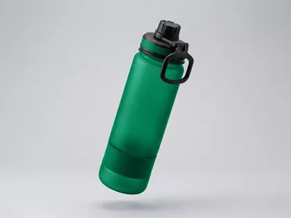 Бутылка «Misty» с ручкой, 850 мл, зеленый