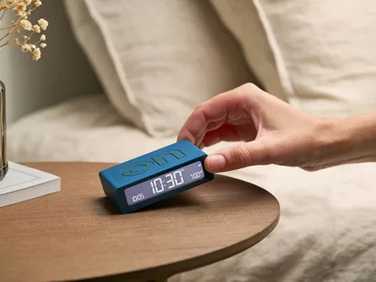 Часы настольные Flip Mini, темно-бирюзовый, фото 8