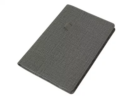 Двустороннее портфолио из рпет-фетра и искусственной кожи "Felt", серый, фото 2