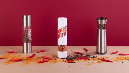 Электрическая мельница "Grinder" для специй, белый, фото 10