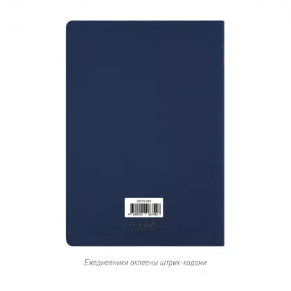 Ежедневник Латте софт-тач (Latte soft touch) недатированный, синий, фото 12