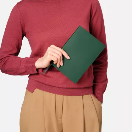 Ежедневник Латте софт-тач (Latte soft touch) недатированный, зеленый, фото 10