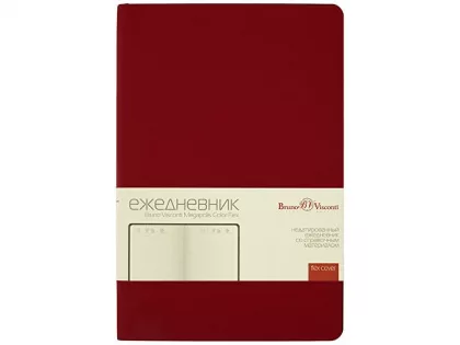 Ежедневник недатированный А5 "Megapolis Color Flex New", бордовый, фото 2
