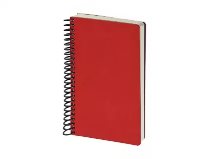 Ежедневник недатированный на спирали А5 "Agenda", красный (Р), фото 2