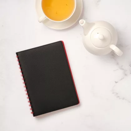Ежедневник Виста (Vista) недатированный, черный/красный, фото 12