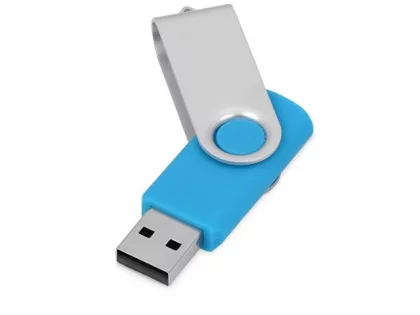 Флеш-карта USB 2.0 8 ГБ «Квебек», голубой, фото 2