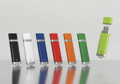 Флеш-карта USB 8GB "Абсолют", белая#, белый, фото 2