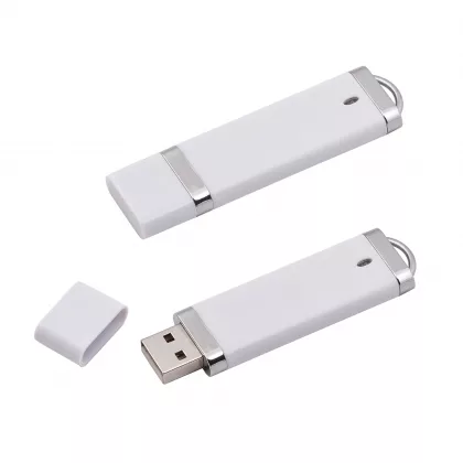 Флеш-карта USB 8GB "Абсолют", белая#, белый, фото 1