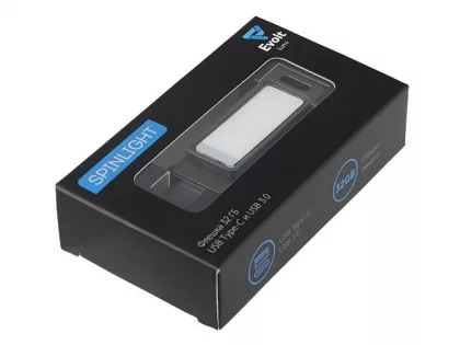 Флешка 32 ГБ USB Type-C и USB 3.0 с подсветкой лого «Спинлайт», фото 10