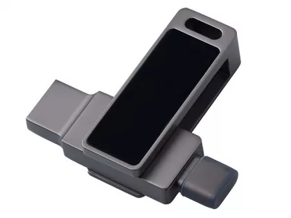 Флешка 32 ГБ USB Type-C и USB 3.0 с подсветкой лого «Спинлайт», фото 2