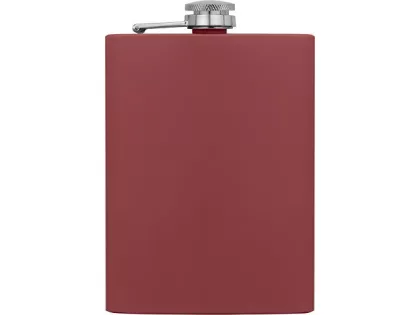 Фляжка 240 мл Remarque soft touch, 304 сталь, бургунди, фото 6