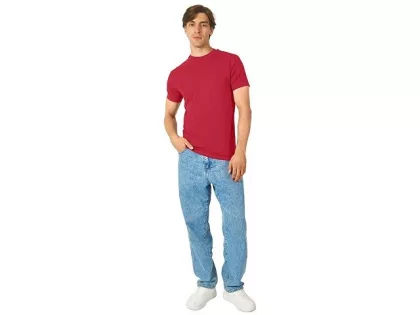 Футболка HD Fit короткий рукав с эластаном, мужская, красный, фото 4
