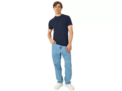 Футболка HD Fit короткий рукав с эластаном, мужская, тёмно-синий, фото 4