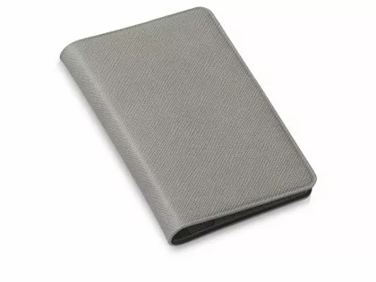 Футляр-книжка на 4-е карты с RFID "Favor", серый