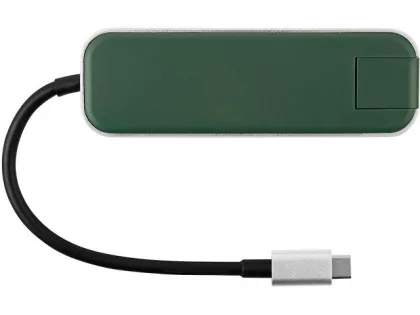 Хаб USB Rombica Type-C Chronos Green (Р), фото 2