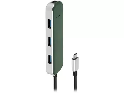 Хаб USB Rombica Type-C Chronos Green (Р), фото 4