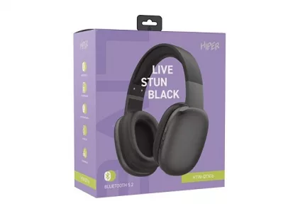 HIPER Наушники накладные Bluetooth HIPER LIVE STUN HTW-QTX16 (Р), фото 9