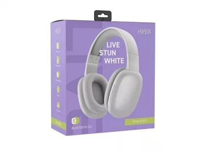 HIPER Наушники накладные Bluetooth HIPER LIVE STUN HTW-QTX17, фото 9