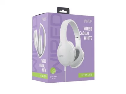 HIPER Наушники накладные WIRED CASUAL WHITE HTW-OV2 (Р), фото 10