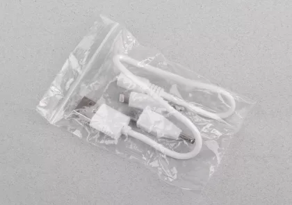 Кабель 2-в-1 (microUSB, Lightning), белый, фото 4