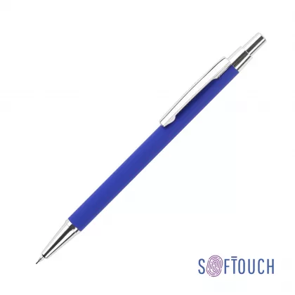 Карандаш механический "Ray", покрытие soft touch, синий