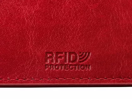 Картхолдер для 6 пластиковых карт с RFID-защитой "Fabrizio", красный, фото 8