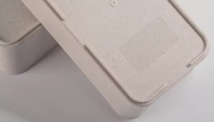 Контейнер для ланча "Natural" с приборами, натуральный, фото 4