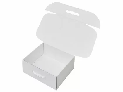 Коробка подарочная "Хэнди" (Handy), L, белый, фото 2