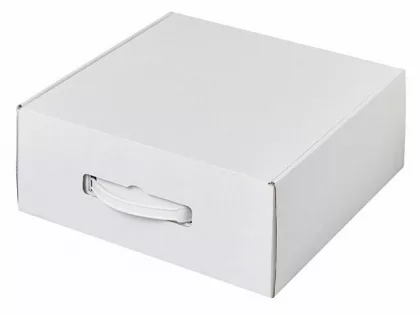 Коробка подарочная "Хэнди" (Handy), L, белый, фото 4