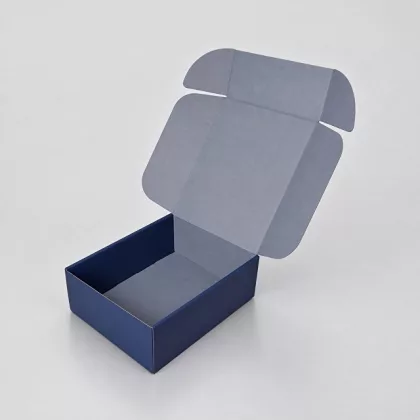 Коробка подарочная "Колорит лайт" МГК, размер XL, 23,5 х 30 х 10,5 см , темно-синий