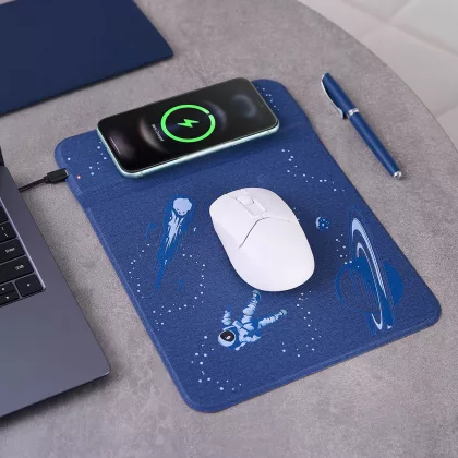 Коврик для мыши с беспроводным зарядным устройством 15W Онор (Honor), фото 13