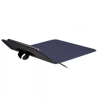 Коврик для мыши с беспроводным зарядным устройством 15W Онор (Honor), синий, фото 8