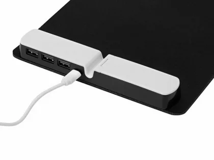 Коврик для мыши со встроенным USB-хабом "Plug", фото 4