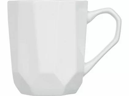 Кружка с гранями Amery, 310мл, белый глянцевый, фото 4