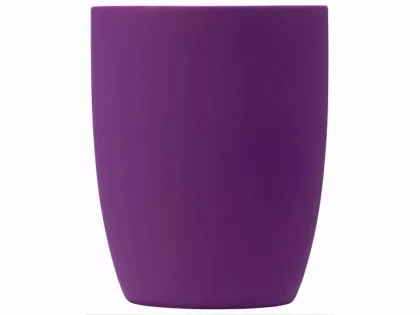 Кружка с покрытием soft-touch C1, фиолетовый, фото 4