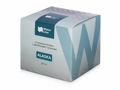 Кружка стальная Alaska с крышкой слайдером, powder coating, белый (Р), фото 9