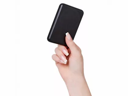 Магнитный внешний беспроводной аккумулятор «Polarix», QC/PD, 10000 мАч, черный, фото 11