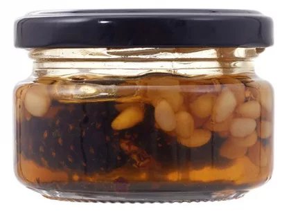 Мед с сосновой шишкой и кедровым орехом 120 гр., фото 3